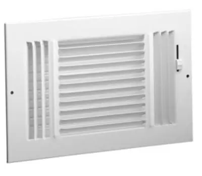 HART & COOLEY 683M1006W 3-Way Register 10 x 6 in.