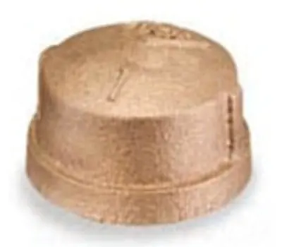 Smith-Cooper 36C1010L Female Brass Cap Lead Free 1 in