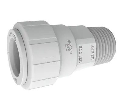 JOHN GUEST PSEI012024 1/2 in. Male Adapter