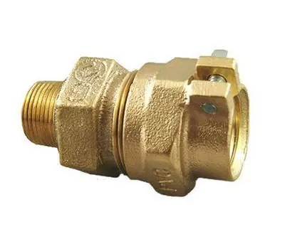 Cambridge Brass 117NL-PJ5M5 1-1/4 IPS Comp x Male Cast Brass Alloy C89833 Adapter, Lead Free