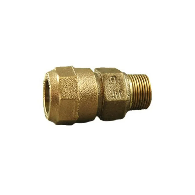 Cambridge Brass 117NL-PJ3M3 3/4 in. IPS Comp x Male Cast Brass Alloy Adapter Lead Free