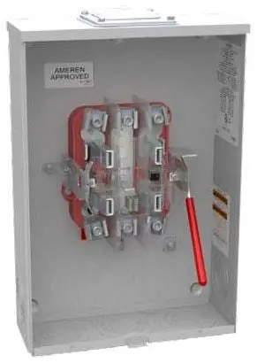 Milbank U9551-RXL-QG-5T9-AMS Meter 200A