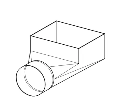 CROWN PRODUCTS 243100407 4 x 10 x 7 in. Angle Boot