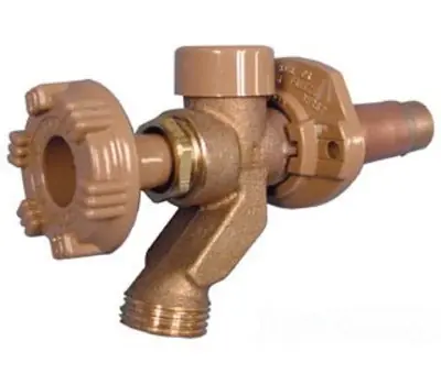 Woodford 17CP-20-MH 1/2 in. Male/Female Sweat 20 in. Brass Freezeless Wall Hydrant