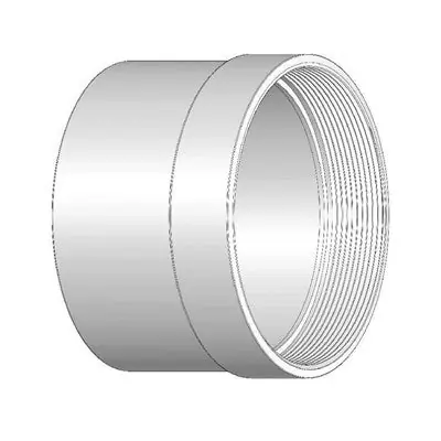 Westlake Pipe & Fittings P1408 8 Hub x Female PVC Adapter