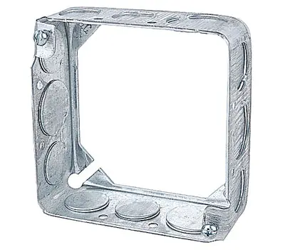 THOMAS & BETTS 531511/23/4 4 in. Square Box Extension Ring