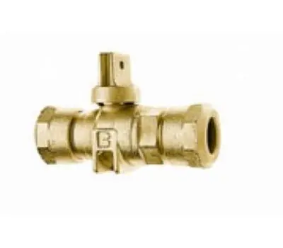 CAMBRIDGE BRASS 203NL-H3H3 3/4 Curb W/Drain Lead Free
