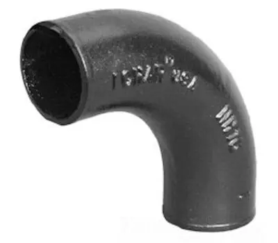 Charlotte Pipe NH000160800 3 in. No Hub Cast Iron Short Sweep 1/4 Bend