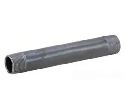MATCO-NORCA NB0924 2-1/2 x 24 in. Black Steel Welded Pre-Cut Nipple