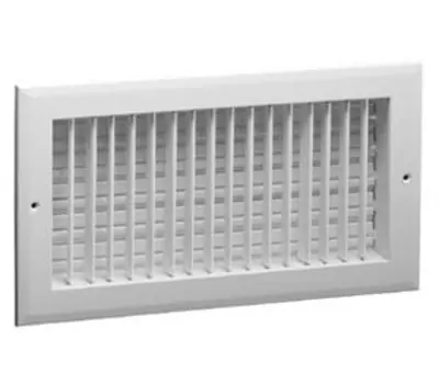 HART & COOLEY A618MS1212W 12 x 12 in. Straight-Blade Register with Multi-Shutter Damper