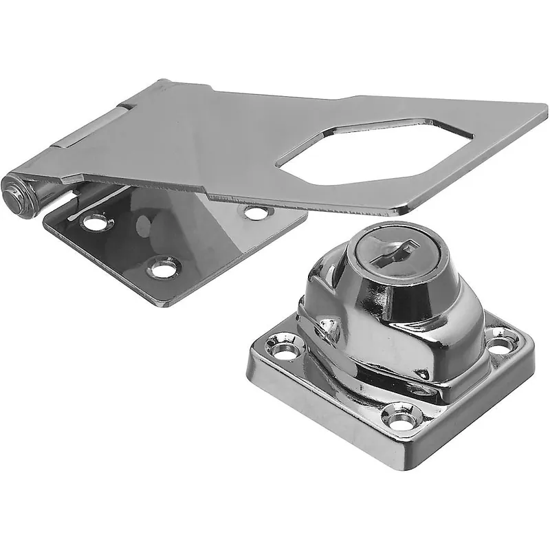 National N206953 Keyed Alike Hasp Lock 4-1/2 in