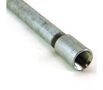 GENERIC 30080473 2 in. A53F Standard Galvanized Threaded and Coupled Continuous Weld Steel Pipe