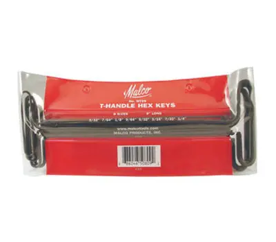 MALCO WT9S T-Handle Hex Key Set