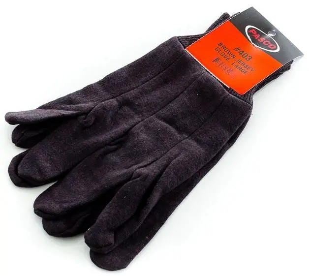 PASCO 403 Jersey Glove Cotton/Blend Cold Weather Large