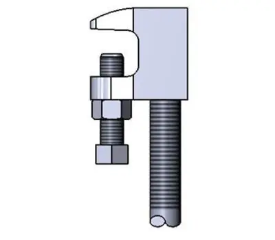 Empire Industries 62G0075 Small Mouth Beam Clamp