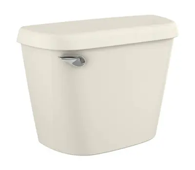 AMERICAN STANDARD 4192A.004.222 Colony 1.6 GPF Gravity Flush Left Lever Toilet Tank, Linen