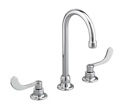 American 6540.170.002 Monterrey 8 in. 2 Lever Handle Widespread Bath Faucet, Polished Chrome