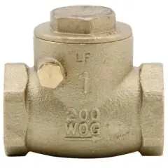 Watts WCVS 3/4 in. Solder x Solder Brass Swing Check Valve