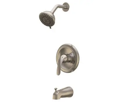 COMPASS 212-5902 Noble 1.5 GPM 1-Handle 3-Function Tub and Shower Trim Contractor Pack