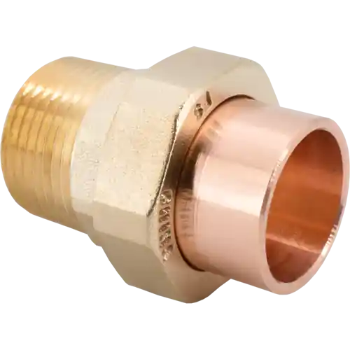 LEGEND VALVE 302-308NL 1 in. Sweat x Male Brass Large Body Union, Lead Free