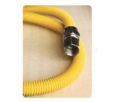 CROWNFLEX DSC5812D 3/4 in. Male Flexible Stainless Steel 12 in. Gas Connector