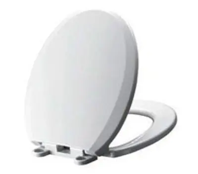 AMERICAN STANDARD 5259B.65D.020 Plastic Round Toilet Seat, White