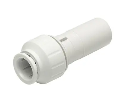 John Guest PEI062820 3/4 in. Push-Fit x 1/2 in CTS Push-Fit Plastic Reducer