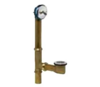 DEARBORN 226-3 Brass Bath Waste and Overflow Full Kit, Chrome