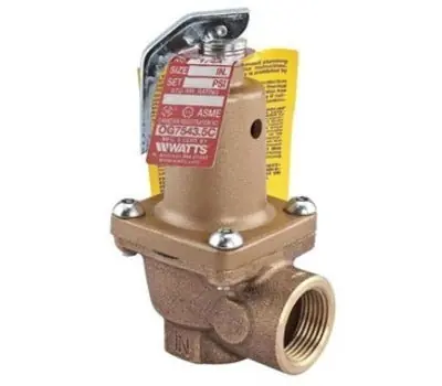 WATTS 174A-0303/4 3/4 in. Female Bronze 30-150 PSI Boiler Pressure Relief Valve