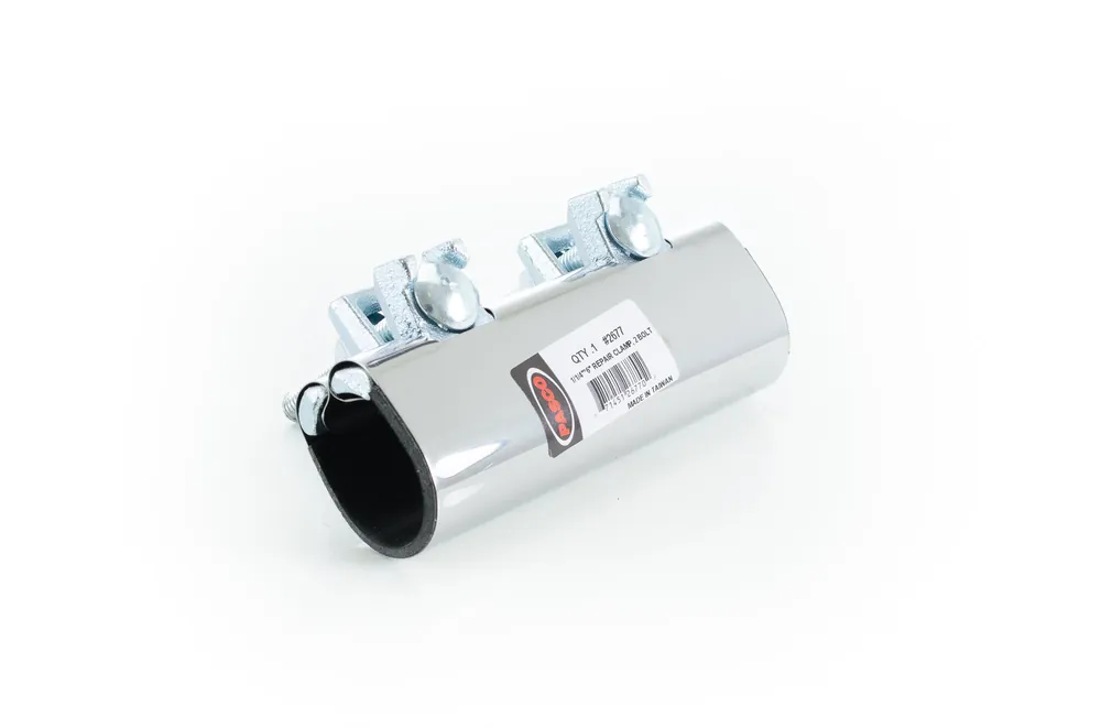 PASCO 2677 1-1/4 in. IPS Stainless Steel 2-Bolt Repair Clamp