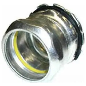 BRIDGEPORT 257-SRT Compression Connector 3 in Trade Zinc Plated