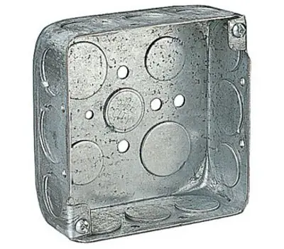 THOMAS & BETTS 521511/23/4 4 in. Square Outlet Box