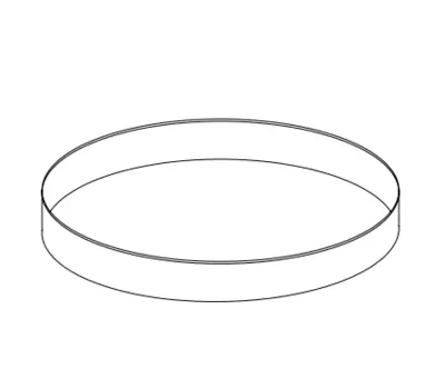 CROWN PRODUCTS 273 12 GALV STL END CAP