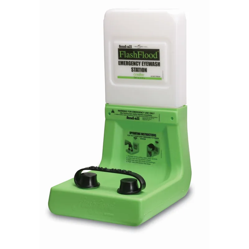 FENDALL 32-000400-0000 Flash Flood Eye Wash Station 1 Gallon