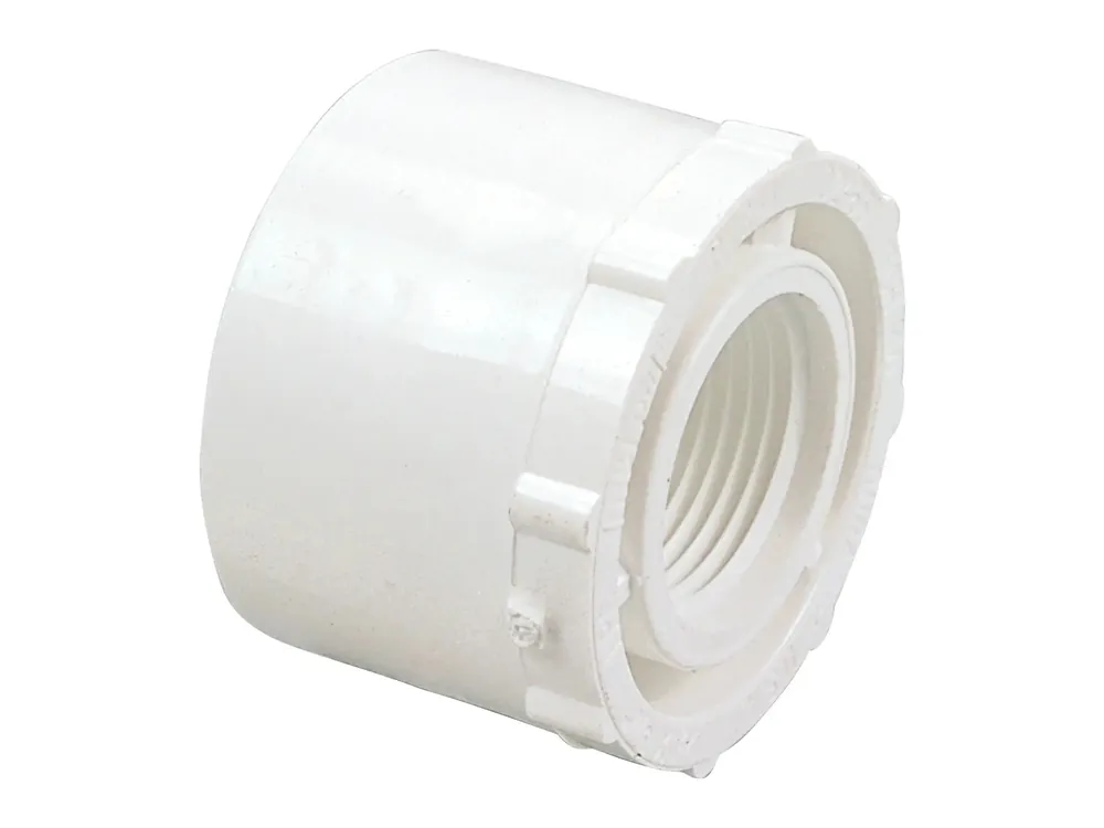 NIBCO 438-420 4 in Socket x 2 in Female Threaded PVC Bushing