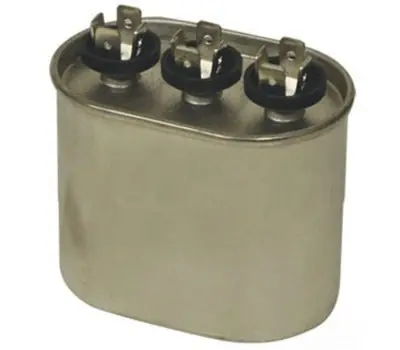 MARS 12773 40/10 mF 440 V Aluminum Oval Dual Section Motor Run Capacitor
