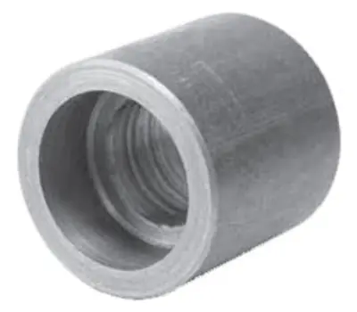 Anvil 0362073207 1 in. Socket Weld x Socket Weld Forged Steel Half Coupling