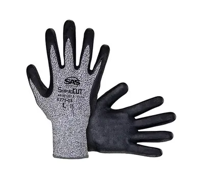 SAS SAFETY 6773-03 SafeCut Polyethylene Cut-Resistant Gloves Large
