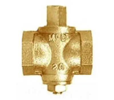 A Y MCDONALD 10584 3/4 GAS COCK - 5 PSI