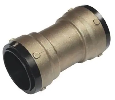 CASH-ACME SB0135 1-1/4 in. Sharkbite PEX Coupling, Lead Free