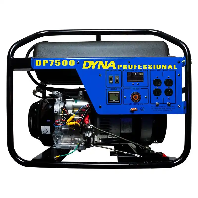 Winco 29007-004 Portable Generator - DP7500, 6720 Watt, Gas, Honda