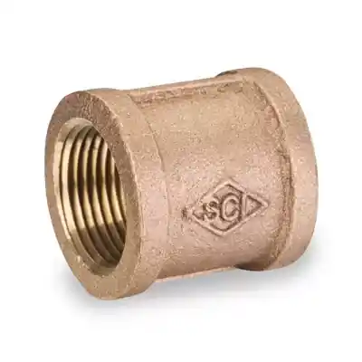 Smith-Cooper 36CP1014L 1-1/2 in. Female x Female Brass Coupling Lead Free