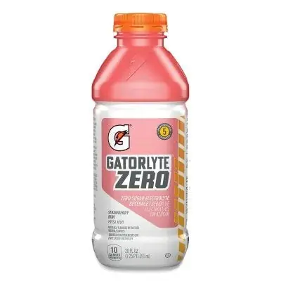 Gatorade 5285 Gatorlyte Electrolyte Beverage Strawberry Kiwi 20 oz 12 ct