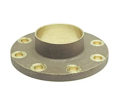 NIBCO 771 2-1/2 in. Sweat Cast Bronze Class 150 Companion Flange