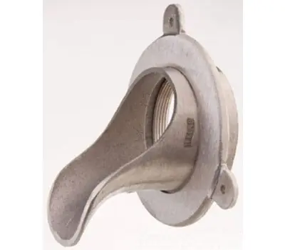 JAY R SMITH MFG 1770T03 3 in. Threaded Cast Bronze Downspout Wall Nozzle