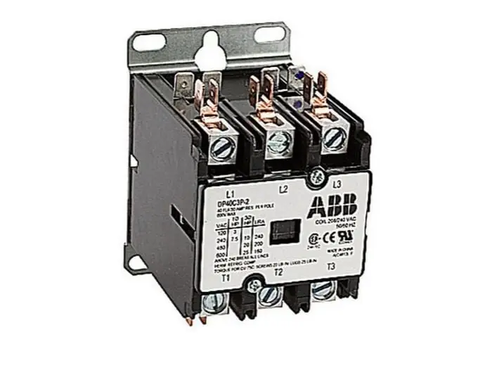 ABB DP40C3P-2 DP40C3P-2 40A, 3P, Definite Purpose Contactor