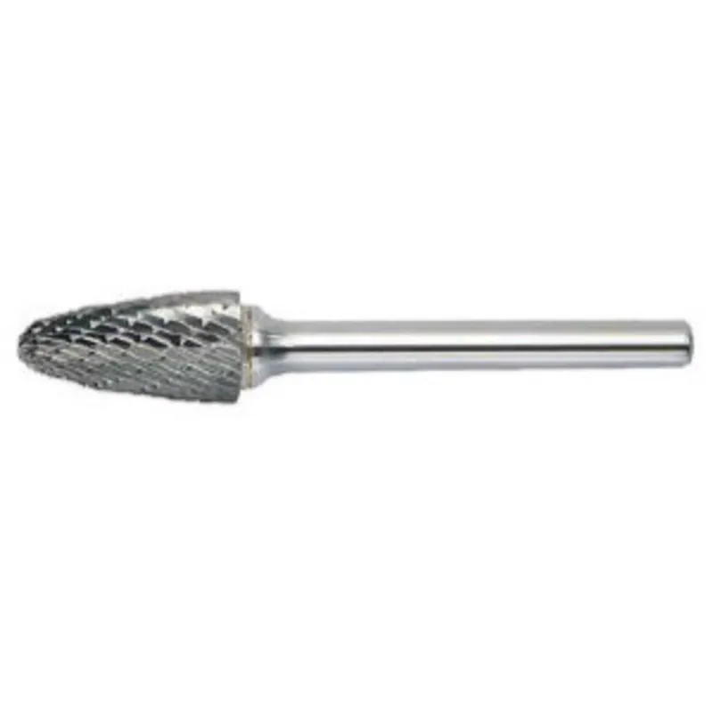 RADNOR 64006968 SF-5SC Tree Shape Carbide Burr 1/2 inches X 1 inches