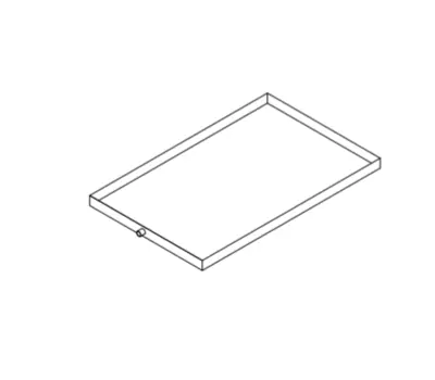 CROWN PRODUCTS 7502426224GA 24X26 IN. DRAIN PAN