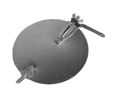 GRAY METAL SOUTH 9-314 9 RND DAMPER
