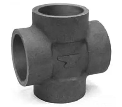 Anvil 0362037608 3/4 in. Class 3000 Forged Steel Socket Weld Cross
